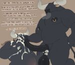  2025 absurd_res age_difference animal_genitalia animal_penis anthro areola balls barazoku belly biceps big_balls big_dom_small_sub big_muscles big_penis bodily_fluids bovid bovine breath cattle cum cum_in_mouth cum_inside cum_on_chest cum_on_face cum_on_head cum_splatter dialogue dirty_talk dominant duo ear_piercing ear_tag english_text equine_genitalia equine_penis erection father_(lore) father_and_child_(lore) father_and_son_(lore) fellatio fingers genital_fluids genitals grey_background hand_on_head hi_res hooved_fingers hooves horn huge_balls huge_muscles huge_penis incest_(lore) lactating long_penis male male/male male_lactation mammal mature_anthro mature_male medial_ring melancholiclion milk musclegut muscular muscular_anthro muscular_male navel nipple_piercing nipple_ring nipples nude older_dom_younger_sub oral parent_(lore) parent_and_child_(lore) parent_and_son_(lore) pec_grab pec_squeeze pec_squish pecs penile penis piercing pregnant pregnant_male ring_piercing saggy_balls sex simple_background size_difference son_(lore) squish stated_incest submissive submissive_male text thick_arms thick_penis thick_thighs vein 
