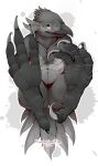  anthro avian barefoot beak bird claws feathers feet foot_focus hi_res kredri male nude open_mouth paws simple_background soles solo toe_claws toes 