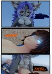 absurd_res and anthro bodily_fluids captin dominant dominant_female duo female from genital_fluids hi_res human interspecies male male/female mammal maya my peeing robert_(disambiguation) sereis urine watersports yonaka26