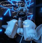 anonymous_artist anthro attolens balls breath canid canine close_to_bursting edging fox genitals humanoid looking_at_viewer male mammal panting penis roblox solo thick_thighs throbbing throbbing_balls throbbing_penis twitching