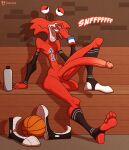 4_toes absurd_res ball balls basketball_(ball) bench bodily_fluids bottle cartoon_network clothed clothing container dripping erection eye_roll feet foot_fetish foot_sniffing footwear foster&#039;s_home_for_imaginary_friends genital_fluids genitals hi_res humanoid imaginary_friend itsdante leaking_precum legwear long_penis male navel nude partially_clothed penis precum precum_drip raised_leg shoes shoes_removed sitting sniffing sniffing_clothes sock_fetish sock_sniffing socks socks_removed soles solo stirrup_legwear stirrup_socks stirrup_stockings stirrups stockings tall toes wall_(structure)