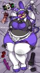 2025 a absurd_res animal_dildo animal_sex_toy annoyed anthro armpit_hair balls bed blush bodily_fluids body_hair body_pillow chastity_cage chastity_device clothed clothing cum cum_in_sex_toy dildo egg_vibrator english_description english_text equine_dildo fingerless_gloves fur furniture genital_fluids genitals genitalsgold_(metal) glitch_productions gloves gold_(metal) gold_chastity_cage gold_chastity_device handwear hi_res hitachi_magic_wand jax_(tadc) justanslug lactating lactating_through_clothing lagomorph legs_together legwear leporid long_ears lying maid_headdress maid_uniform makeup male male_lactation mammal morbidly_obese narrowed_eyes no_underwear nude obese on_back overweight penetrable_sex_toy penile penis pillow precum precum_through_clothing presenting_armpit profanity purple_background purple_body purple_fur rabbit sex_toy sex_toy_background sex_toy_under_clothing shaking simple_background solo speech_box spreading stockings taunting text the_amazing_digital_circus uniform vibrator vibrator_on_penis wand_vibrator watery_eyes wet wet_clothing