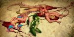 2:1 absurd_res anthro areola balls bdsm blood blood_pool bodily_fluids bondage bound breasts captured cock_and_ball_torture corpse cum cunnilingus death digital_media_(artwork) dinosaur dromaeosaurid duo erection feet female female_death fingers forest frostbite80_(artist) genital_fluids genital_mutilation genital_torture genitals gore group hair hands_behind_back hands_tied hands_tied_behind_back hi_res humanoid_genitalia humanoid_penis kneeling leaking_cum lying male male/female male_death mutilation narrowed_eyes nipples nude on_back on_side open_mouth oral oral_penetration outside penetration penis plant prehistoric_species reptile scalie severed_body_part severed_genitals severed_head severed_penis sex snuff tail teeth theropod toes tongue tongue_out tree vaginal velociraptor vulva