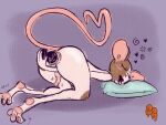 anal anal_masturbation anal_penetration animal_dildo animal_sex_toy anthro anus blush blush_lines canine_dildo dildo dizzy erection femboy flexed_foot fur genitals heart_symbol knot knotted_dildo long_tail male mammal markings masturbation mouse murid murine pawpads penetration penis pillow puffy_anus rodent sex_toy solo spiral syrupcoyote tail throbbing throbbing_penis tongue tongue_out white_body white_fur