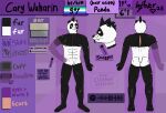 2025 abs abstract_background anthro bear biceps biped black_body black_fur black_hair black_nose butt cary_wuharin color_swatch crotch_tuft cybernetic_arm cybernetic_limb digital_media_(artwork) ear_piercing ear_ring english_text eyebrows facial_hair facial_piercing featureless_crotch fur giant_panda goatee hair hi_res hyber lgbt_pride male mammal model_sheet mohawk muscular muscular_anthro muscular_male navel nipple_piercing nipples nose_piercing nose_ring notched_ear nude pecs piercing plantigrade pose pride_colors pronouns purple_body purple_eyes ring_piercing scar scars_all_over septum_piercing septum_ring shadow smile snaggle_tooth snout solo spotify standing stated_age stated_height stated_homosexuality stated_sexuality text translucent translucent_body tuft vincian_pride_colors whisker_spots white_body white_fur wuharian