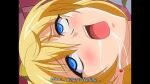  2000s_(style) 2007 blonde_hair blue_eyes crazy drooling empty_eyes hattori_kenji in_heat inda_no_himekishi_janne jeanne_grenoble non-web_source princess tongue 