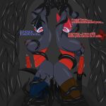 1:1 anonymous_artist big_breasts breasts captured duo english_text female female/female grimm_(hollow_knight) gynomorph hi_res hollow_knight humanoid intersex nightmare_king_grimm_(hollow_knight) nipples penetration penis_tentacles restrained restrained_arms restrained_by_tentacles restrained_legs sex shade_lord_(hollow_knight) team_cherry tentacle_penetration tentacle_sex tentacles text