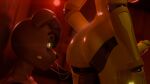 3d_(artwork) anal anthro blender_(artwork) blender_eevee blurred_background bodily_fluids breathing butt butt_focus chica_(fnaf) digital_media_(artwork) five_nights_at_freddy&#039;s freddy_(fnaf) genitals glistening glistening_body glistening_butt glistening_genitalia glistening_penis glowing glowing_eyes gynomorph gynomorph_anthro hi_res humanoid intersex intersex_anthro lgbt_pride lgbt_pride_month lilly_3d machine male oral orientation_play penis pride_color_flag pride_colors questionable_consent rainbow_flag rainbow_pride_flag rainbow_symbol rimming rimming_gynomorph robot robot_anthro robot_humanoid saliva saliva_string scottgames sex side_view steam steaming steaming_ass steaming_body sweat sweaty_butt transgender_pride_colors watermark