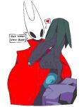 2025 2_horns areola arthropod balls big_balls big_penis biped black_body black_breasts black_eyes black_text blue_areola blue_glans blue_nipples bodily_fluids breasts brother_(lore) brother_and_sister_(lore) clothing dialogue duo english_text exclamation_point female foreskin genital_fluids genitals glans half_brother_(lore) half_sister_(lore) heart_symbol hollow_knight horn hornet_(hollow_knight) huge_balls huge_penis incest_(lore) larger_female looking_at_genitalia looking_at_penis male male/female nipple_outline nipples penis popcatpixel precum red_clothing red_heart sibling_(lore) simple_background sister_(lore) size_difference smaller_male speech_bubble standing talking_to_another team_cherry text the_knight_(hollow_knight) vein veiny_penis white_background white_head