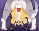 animal_genitalia animal_penis anus balls breasts canid canine cygames doggystyle duo e-01 felid feline feline_genitalia feline_penis female fennec_fox fluffy fox from_behind_position genitals haiiroyuki_(zekeofgods) hi_res looking_at_viewer male male/female mammal penetration penis semi-anthro sex shirano standing_doggystyle tail tiptoes true_fox tuft vaginal vaginal_penetration vulva world_flipper