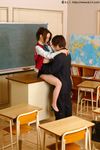  asian boy cosplay couple female kazami_mizuho kusanagi_kei onegai_teacher photo real teacher woman 