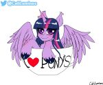  absurd_res caliluminos coffe equid equine female feral friendship_is_magic hasbro hi_res horn horse invalid_tag mammal my_little_pony pony princess royalty solo twilight_sparkle_(mlp) winged_unicorn wings 