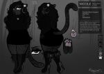 absurd_res alternative_fashion anthro big_breasts big_butt black_body black_fur black_hair black_lipstick bottomwear breasts butt claws clothing cumcadaver curly_hair curvy_figure ear_piercing ear_ring ear_stud eyeliner eyeshadow facial_piercing felid female fishnet_clothing fishnet_legwear fur goth green_eyes hair hi_res legwear leopard leopard_spots lips lipstick makeup mammal mascara model_sheet nicole_(cumcadaver) nose_piercing nostril_piercing pantherine pawpads piercing ring_piercing skirt skull_accessory slightly_chubby slightly_chubby_female snaggle_tooth solo spots sweater thick_bottom_lip thick_thighs tongue tongue_piercing topwear turtleneck voluptuous_female
