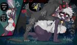 2_horns 4_toes absurd_res all_fours ambiguous_penetration anthro anthro_on_feral anthro_penetrated bell bell_collar bestiality big_breasts big_butt black_body black_crown black_eyes black_fur bodily_fluids bovid breasts butt canid canine canis cape caprine claws clenched_teeth clothing collar cult_of_the_lamb defeated dialogue doggystyle drooling duo duo_focus english_text erection eye_roll fangs feet female female_anthro female_on_feral female_penetrated feral feral_on_top feral_penetrating feral_penetrating_anthro forced from_behind_position fur gameplay_mechanics grass grey_body group gui hair health_bar heart_symbol hi_res horn huge_butt huge_thighs instant_loss_2koma interspecies lamb_(cult_of_the_lamb) male male/female male_feral male_penetrating male_penetrating_female mammal massive_monster_(studio) melee_weapon nipples nude nude_anthro nude_female obscured_penetration onomatopoeia outside penetration penile penile_penetration pink_nipples plant pupils rape red_cape red_clothing red_horn ri_denueth rough_sex saliva sex sheep silhouette smile sound_effects sparkles speech_bubble sword teeth text thick_thighs thrusting toe_claws toes tongue tongue_out weapon white_body white_claws white_fur white_hair white_pupils wolf wool_(fur)