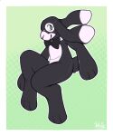  animate_inanimate hi_res jintally lagomorph leporid mammal pinup plushie pose rabbit transformation 