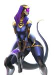2025 alternate_species anthro armor bioware bodysuit breasts clothed clothing electronic_arts female fully_clothed furgonomics furrification glistening gun hi_res hood long_neck long_tail mask mass_effect non-mammal_breasts ranged_weapon reptile scalie skinsuit snake solo spacemaxmarine spacesuit tail tali'zorah thick_thighs tight_clothing weapon