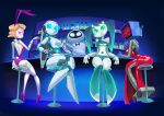  2025 absurd_res breasts butt clothed clothing disney dress eve_(wall-e) female footwear group hi_res high_heels huge_filesize humanoid jenny_wakeman karen_plankton looking_at_viewer looking_back looking_back_at_viewer machine minus8 my_life_as_a_teenage_robot nickelodeon not_furry open_mouth open_smile pixar robot robot_humanoid shoes smile smiling_at_viewer spongebob_squarepants wall-e 