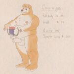  animated anthro balls belly bodily_fluids canid canine canis chubby_male clothing commission_open cum cum_on_penis domestic_dog ejaculation genital_fluids genitals inkyflush jockstrap male male/male mammal moobs overweight overweight_male penis slightly_chubby solo underwear 