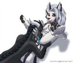  absurd_res ahegao anthro anus bodily_fluids breasts canid canid_demon canine cunnilingus demon dragon duo ejaculation feet female genital_fluids genitals graham_(artist) hellhound helluva_boss hi_res legs_up looking_pleasured loona_(helluva_boss) male male/female mammal nipples nude oral orgasm orgasm_face pawpads paws pussy pussy_ejaculation pussy_juice saliva sex tongue tongue_out vaginal xero_(captainscales) 