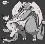 2_penises amur_carp anal anal_orgasm animal_genitalia animal_penis anthro belly big_penis black_and_white bodily_fluids caffeinekobold carp cetacean cetacean_genitalia cetacean_penis choker cum cum_in_ass cum_inside cyprinid cypriniform dragon dragonite duo ejaculation feral fin fish generation_1_pokemon generation_9_pokemon genital_fluids genitals greyscale hakarisquish hands-free hands_behind_back hemipenes jewelry koi male male/male mammal marine mega_dragonite mega_evolution monochrome multi_genitalia multi_penis mythological_creature mythological_scalie mythology necklace nintendo orgasm orgasm_face penis pokemon pokemon_(species) scalie shark slightly_chubby tail tapering_penis teeth thick_tail thick_thighs tongue tongue_out typical_carp vtuber wings