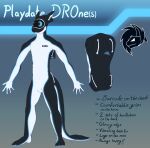  4_toes absurd_res ageplay anthro barcode drone feet glowing handlebars hi_res horn infantilism logo lonegreenorcacalf male solo toes visor 