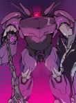 1_eye bodily_fluids chain erection genital_fluids hasbro hi_res machine male not_furry purple_body red_eyes robot shockwave_(transformer) solo standing takara_tomy transformers unknown_artist