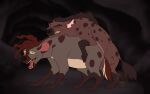  cave commisssion digital_media_(artwork) disney feral fur hair hi_res hyena male mammal nude open_mouth simple_background the_lion_king tongue 