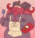 &lt;3 2_horns anthro apron apron_only areola beard belly big_moobs big_nipples black_areola black_body black_horn black_nipples black_nose black_skin blep body_hair bovid bovid_horn braided_beard braided_mustache bulge burly caprine caprine_horn chef_hat chest_hair chest_tuft closed_frown clothed clothing curled_horn dark_body dark_horn dark_skin demigod dumplings eyebrows facial_hair fluffy food front_view fur glowing glowing_eyes gradient_background hairy_arms hairy_legs half-closed_eyes hat headgear headwear heart_apron heart_hat hi_res holding_food holding_object holding_spatula holding_tool horn horn_markings iconography imaboii666 kiss_the_cook leagues looking_at_viewer male mammal manly markings mature_anthro mature_male meat_skewer moobs mostly_nude multicolored_horn musclegut muscular_arms mustache narrowed_eyes nipple_piercing nipple_ring nipples no_pupils ornn_(lol) overweight overweight_anthro overweight_male pecs pictographics piercing pink_background print_apron print_clothing print_hat print_headgear print_headwear ram_horn red_body red_eyebrows red_fur red_horn ring_piercing sharp_horn shoulder_tuft simple_background skewer skimpy solo sparkles spatula standing steam_lines steaming stocky text thick_eyebrows tongue tongue_out tools tuft two_tone_horn white_apron yellow_eyes yellow_sclera 