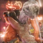 3d_(artwork) absurd_res after_anal after_sex animal_genitalia animal_genitalia_on_humanoid animal_humanoid animal_penis armor armwear balls beverage big_butt big_penis black_body black_penis black_skin blurred_background bodily_fluids boots butt cat_humanoid clothing costume crouching cum cum_everywhere cum_in_ass cum_inside cum_on_balls cum_on_belly cum_on_body cum_on_chest cum_on_penis cum_string dialogue digital_media_(artwork) doctorpurple2000 dominant dominant_gynomorph dominant_humanoid dominant_intersex duo dutch_angle elbow_gloves english_text equine_genitalia equine_penis erection faceless_character faceless_human faceless_male feet felid felid_humanoid feline feline_humanoid foot_on_chest footwear genital_fluids genitals glistening glistening_body glistening_skin gloves glowing glowing_eyes glowing_mouth gynomorph gynomorph/male gynomorph_humanoid halloween halloween_costume hand_behind_head handwear headgear heaven_(jinsang) helmet hi_res high_heeled_boots high_heels holidays huge_butt huge_penis human human_on_humanoid human_penetrated humanoid hyper hyper_genitalia hyper_penis inside intersex intersex/male intersex_humanoid interspecies jack-o&#039;-lantern legwear long_penis male male_human mammal mammal_humanoid messy musk musk_cloud neon_lights nipples orange_armwear orange_clothing orange_elbow_gloves orange_gloves orange_handwear orange_legwear orange_thigh_boots orange_thigh_highs penetration penis penis_size_difference platform_footwear platform_heels shoes spread_legs spreading submissive submissive_human submissive_male talking_to_another talking_to_partner text thick_thighs thigh_boots thigh_highs upside_down watermark