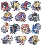  6+girls :d :o anchor anchor_print animal_on_head apron arm_cannon ascot asymmetrical_footwear baby_animal barefoot bird bird_on_head bird_tail bird_wings black_bow black_cape black_hair black_hat black_shirt black_skirt black_socks black_sun black_vest blonde_hair blue_dress blue_eyes blue_hair blue_kimono blue_ribbon blue_skirt blue_vest blush boots bottle bow braid broom broom_riding brown_dress brown_eyes brown_hat brown_shoes buttons cape chair character_name chibi chibi_only chick closed_mouth collared_shirt commentary_request constellation_print crossed_legs crystal_wings cup curly_hair detached_sleeves dress drill_hair earrings everyone eye_print fang flandre_scarlet flask frilled_bow frilled_hair_tubes frilled_shirt_collar frilled_skirt frills full_body geta gloves gohei green_bow green_eyes green_sailor_collar green_skirt grey_hair grin hair_bow hair_bun hair_ornament hair_ribbon hair_tubes hakurei_reimu hat hat_bow hat_ribbon heterochromia highres hishaku holding holding_gohei holding_spoon holding_stuffed_toy holding_umbrella horn_ornament horn_ribbon horns hoshiguma_yuugi japanese_clothes jewelry juliet_sleeves karakasa_obake kimono kirisame_marisa kurodani_yamame laevatein_(touhou) leaf_hair_ornament long_hair long_sleeves looking_at_viewer matara_okina meandros mirei_(miirei) mob_cap motor_oil multicolored_hair multicolored_wings multiple_girls murasa_minamitsu neck_ribbon neckerchief necklace niwatari_kutaka obi official_alternate_costume on_chair on_head one_eye_closed open_mouth orange_dress orange_hair orange_tabard outline outstretched_arm oversized_object parted_bangs patch pendant pinafore_dress pink_bow pink_ribbon pointy_ears puffy_short_sleeves puffy_sleeves purple_hair purple_sash purple_umbrella red_bow red_eyes red_hair red_horns red_ribbon red_shoes red_skirt red_sleeves reiuji_utsuho ribbon ribbon-trimmed_sleeves ribbon_trim ring rope round-bottom_flask sailor_collar sailor_hat sailor_shirt sakazuki sake_bottle sandals sash sharp_teeth sheep_horns shirt shoes short_hair short_sleeves shorts sidelocks single_braid single_hair_bun single_horn sitting skin_fang skirt skirt_set sleeveless sleeveless_dress sleeveless_shirt smile socks spoon star_(symbol) stuffed_animal stuffed_cat stuffed_toy sun sunken_fossil_world tabard tail tatara_kogasa teeth third_eye tongue tongue_out touhou toutetsu_yuuma translated twin_drills two-tone_hair umbrella v-shaped_eyebrows vest waist_apron waist_bow weapon whistle whistle_around_neck white_apron white_bow white_dress white_gloves white_hat white_shirt white_shorts white_sleeves white_socks wide_sleeves wings yasaka_kanako yellow_ascot yellow_eyes yellow_neckerchief yellow_ribbon yorigami_jo'on yorigami_shion 