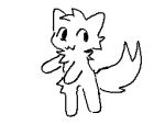  2022 4:3 :3 ambiguous_gender animated anthro biped cheek_tuft dancing domestic_cat facial_tuft felid feline felis flipnote_studio low_res mammal mauzymice short_playtime simple_background solo tuft 