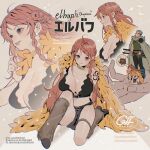  1boy 1girl alternate_costume bare_shoulders belt belt_buckle blush braid braided_sidelock breast_press breasts brown_eyes brown_loincloth buckle cape capelet cleavage closed_mouth collarbone commentary crop_top earrings from_side full_body fur_cape giant gold_choker green_cape green_hair in_palm jewelry katana knee_up large_breasts leg_warmers long_hair looking_at_viewer multiple_views nami_(one_piece) official_alternate_costume official_alternate_hairstyle one_piece orange_hair parted_lips pearl_earrings roronoa_zoro seiza sheath sheathed shoulder_pads shoulder_tattoo single_sidelock sitting sparkle standing straight-on sweatdrop sword tattoo thigh_strap thighs treasure_chest twitter_username upper_body wavy_hair weapon yellow_capelet yum_xoxo_yum 