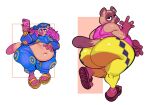  animal_crossing anthro belly big_belly big_butt bottomwear bulge butt canid canine clothed clothing footwear girly hi_res male mammal moobs nintendo overweight overweight_anthro overweight_male pants phone raccoon_dog rear_view sandals short_tail solo submarine_screw tail tanuki thick_thighs tom_nook_(animal_crossing) topwear 
