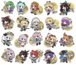  6+girls :d :o alice_margatroid animal_ears animal_print apron arm_cannon ascot bat_wings beret bird black_bow black_bowtie black_hair black_hairband black_hat black_ribbon black_shoes black_skirt black_sun black_vest blonde_hair blue_bow blue_dress blue_eyes blue_hair blue_hat blue_kimono blue_ribbon blue_sash blue_shoes blue_skirt blunt_bangs blush book boots bow bowtie braid broom broom_riding brown_hair brown_hat brown_horns brown_shoes bun_cover capelet carrot_pin center_frills chain character_name chibi chibi_only cirno closed_mouth coin collared_shirt commentary_request crescent crescent_hat_ornament crow cube detached_sleeves dress fang fang_out folded_fan folding_fan footwear_bow frilled_bow frilled_dress frilled_hair_tubes frilled_hat frilled_shirt_collar frilled_skirt frills frog_hair_ornament frog_print frown full_body geta gohei green_bow green_eyes green_hair green_hat green_skirt green_vest grey_eyes grey_hair grin hair_bobbles hair_bow hair_ornament hair_ribbon hair_tubes hairband hakurei_reimu hand_fan hand_on_own_hip hands_up hat hat_bow hat_ornament hat_ribbon hauchiwa highres hinanawi_tenshi hitodama_print holding holding_book holding_fan holding_gohei holding_notebook holding_scythe holding_sword holding_umbrella holding_weapon hong_meiling horn_ornament horn_ribbon horns ibuki_suika ice ice_wings index_finger_raised izayoi_sakuya japanese_clothes kaname-ishi katana kimono kirisame_marisa knife kochiya_sanae konpaku_youmu konpaku_youmu_(ghost) lace-up_boots leaf_hat_ornament long_hair long_sleeves looking_at_viewer maid_headdress mirei_(miirei) mob_cap moriya_suwako multiple_girls nagae_iku neck_ribbon necktie notebook one_eye_closed oni onozuka_komachi open_book open_mouth orb outline outstretched_arm pants parted_bangs patchouli_knowledge peach_hat_ornament pinafore_dress pink_bow pink_eyes pink_hair pink_hairband pink_shirt pink_skirt pointing pointing_up puffy_short_sleeves puffy_sleeves purple_eyes purple_hair purple_ribbon purple_skirt purple_vest pyramid_(geometry) rabbit_ears rabbit_girl rabbit_tail red_bow red_bowtie red_eyes red_hair red_hat red_necktie red_ribbon red_shirt red_shoes red_skirt reisen_udongein_inaba reiuji_utsuho remilia_scarlet ribbon ribbon-trimmed_sleeves ribbon_trim rope saigyouji_yuyuko sandals sash scythe shameimaru_aya shanghai_doll shawl shide shimenawa shirt shoes short_hair short_sleeves sidelocks single_hair_tube single_sidelock skin_fang skirt skirt_set sleeveless sleeveless_dress sleeveless_shirt smile snake_hair_ornament socks standing standing_on_one_leg star_(symbol) star_hat_ornament sun sword sword_of_hisou tabard tail tengu-geta thighhighs third_eye tokin_hat touhou touhou_hisoutensoku translated triangular_headpiece twin_braids two_side_up umbrella unsheathed v-shaped_eyebrows vest waist_apron waist_bow weapon white_apron white_boots white_bow white_capelet white_dress white_hat white_pants white_shirt white_sleeves white_socks white_thighhighs white_umbrella wide_sleeves wings wrist_cuffs yakumo_yukari yellow_ascot yellow_bow yellow_eyes yellow_ribbon 