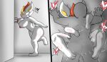  &lt;3 anthro areola big_breasts blush breasts cinderace duo enigi09 female female_penetrated generation_8_pokemon hi_res human male male/female male_penetrating male_penetrating_female mammal nintendo nipples nude open_mouth penetration pokemon pokemon_(species) sex thick_thighs white_body 