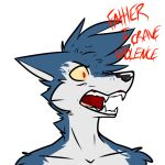  angry anthro grumpy humor male meme red_eyes ryo ryo_fox ryofox630 snarling solo teeth violence 