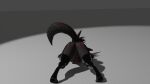  absurd_res anthro female genitals hi_res jack-o&#039;_pose nickstarr66 pose pussy raised_tail rear_view rexouium solo tail 