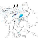 ambiguous_species anthro aphrodisiac asphyxiation blue_blush blue_tongue blush breath_play dragon duo extreme_french_kiss eye_roll female female/female french_kissing fur furred_dragon furred_scalie glowing held_up hi_res kissing mundy_(reallycoollizard) mythological_creature mythological_scalie mythology neck_bulge oral oral_penetration penetration pheromones reallycoollizard scalie sia_(zeemid) spiral spiral_eyes tongue tongue_penetration