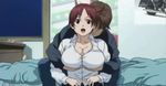  breast_grab breasts cap gantz kishimoto_kei kurono_kei 