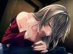  1boy 1girl fellatio game_cg indoors oral penis pianissimo_(game) 