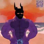  demon domonic hi_res human male male/male mammal muscular not_furry saryoki 