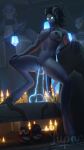  absurd_res areola big_breasts blizzard_entertainment breasts butt draenei female genitals hair hi_res hooves horn humanoid lupar mammal masturbation nipples nude open_mouth penetration pussy sex_toy solo solo_focus thick_thighs warcraft 