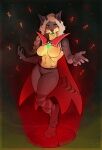  absurd_res anthro demon female generation_4_pokemon hi_res kaurimoon lucario nintendo pocemon pokemon pokemon_(species) solo 