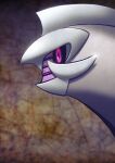 commentary_request from_side grey_background looking_ahead no_humans palkia pink_eyes pokemon pokemon_(creature) saboteri_(savot) solo 