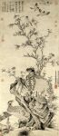 1344 14th_century absurd_res ambiguous_feral ambiguous_gender ancient_art avian avian_feet bamboo bamboo_tree beak biped bipedal_feral bird branch chinese_text detailed_background feathered_wings feathers feral flower flying galliform grass group hi_res looking_at_viewer looking_back looking_back_at_viewer looking_up_at_another markings on_branch oscine outside painting_(artwork) passerine phasianid plant raised_foot rock scuted_feet scuted_legs scutes side_view sparrow spots spotted_body spotted_feathers spread_wings standing tail tail_feathers text traditional_media_(artwork) traditional_painting_(artwork) tragopan tree wang_yuan wings