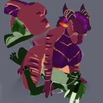 1:1 anal anal_penetration anthro ball_tuft big_breasts big_penis breasts cowgirl_position dominant dominant_female dragon duo eyewear eyewear_only female female_on_top from_front_position fur furred_dragon furred_scalie genitals glasses glasses_only green_body green_fur hi_res huge_breasts larger_female male male/female mythological_creature mythological_scalie mythology nude on_bottom on_top penetration penile penile_penetration penis penis_in_ass ququqee399e scalie sex simple_background size_difference tuft wearing_glasses