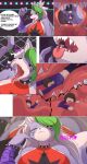  2026 absurd_res anthro biped canid canine canis clothed clothing collar comic dialogue digital_media_(artwork) electronics english_text eyebrows female fingers five_nights_at_freddy's five_nights_at_freddy's:_security_breach hair hi_res holding_object mammal micro microphone open_mouth red_clothing roxanne_wolf scottgames son2j speech_bubble spiked_collar spikes steel_wool_studios teeth text tongue tongue_out vore wolf 