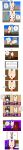absurd_res anthro canid canine comic dialogue drawing_(action) duo elianrandomworks female fox hi_res keyboard_instrument laura_days long_image male male/female mammal musical_instrument piano running sheli_guts speech_bubble tall_image text this_is_my_luck_(comic) tired yoga