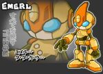  armor character_name clenched_hand doll_joints emerl_(sonic) humanoid_robot joints lowres official_art orange_armor outstretched_arm outstretched_hand robot sonic_(series) sonic_battle translated zoom_layer 