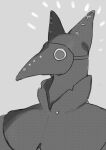  animal_mask anthro beak_mask clothing epicbassface felid hi_res male mammal mask modified_clothing plague_doctor solo tagme 